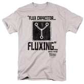 Back To The Future Fluxing Men's 18/1 Cotton Short-Sleeve T-Shirt